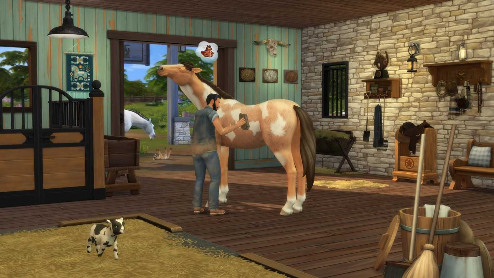 The Sims 4. Конное ранчо