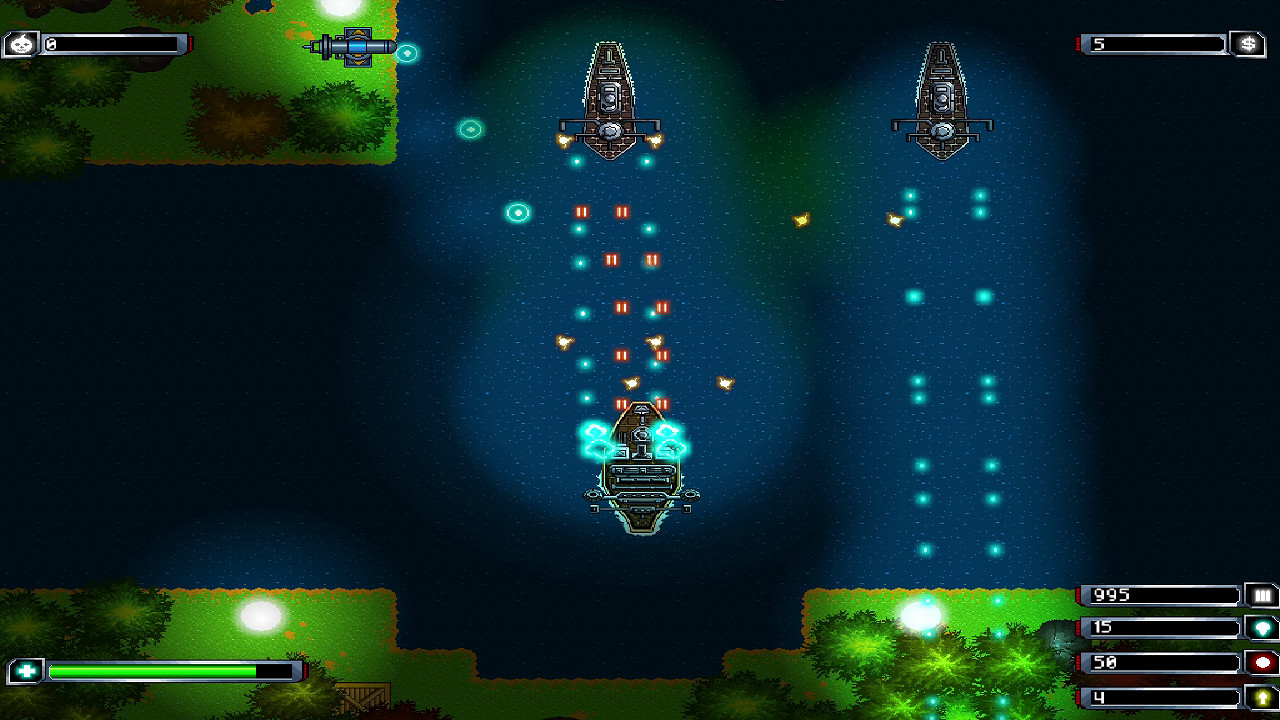 Warships on the Halloween Night