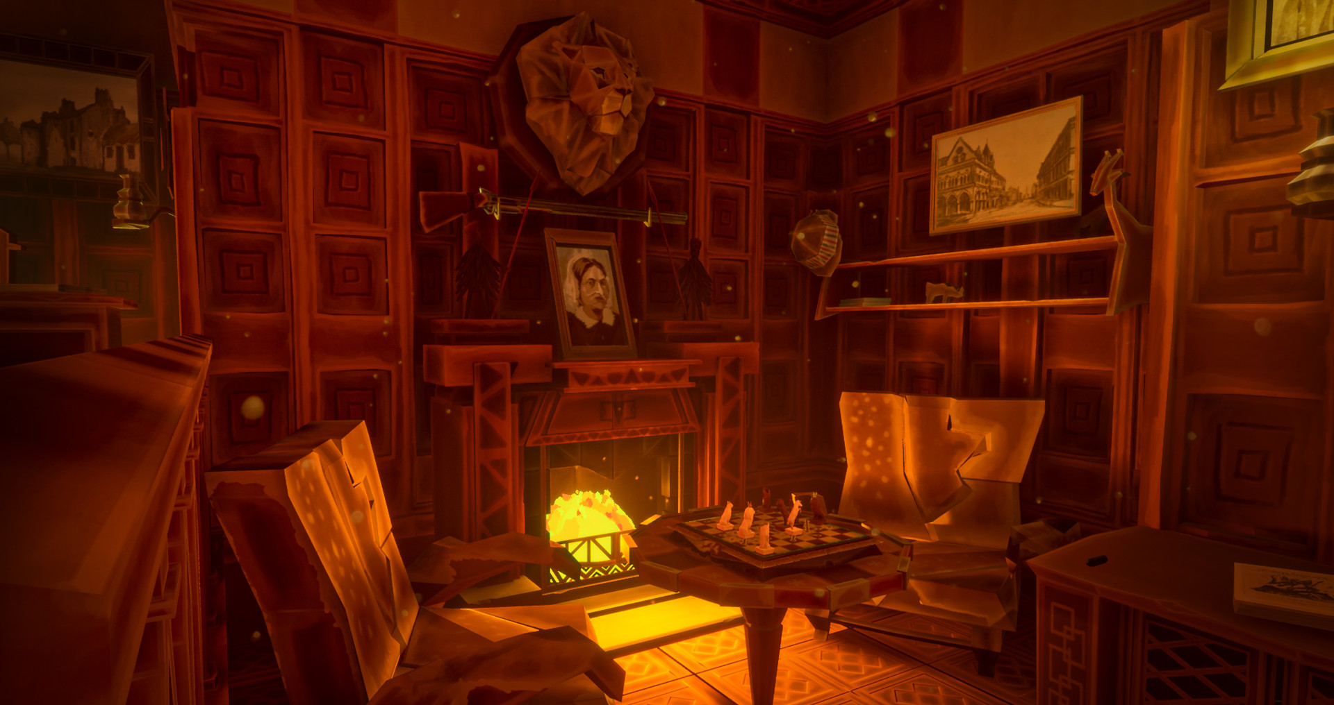 Dr Livingstone, I Presume? Reversed Escape Room