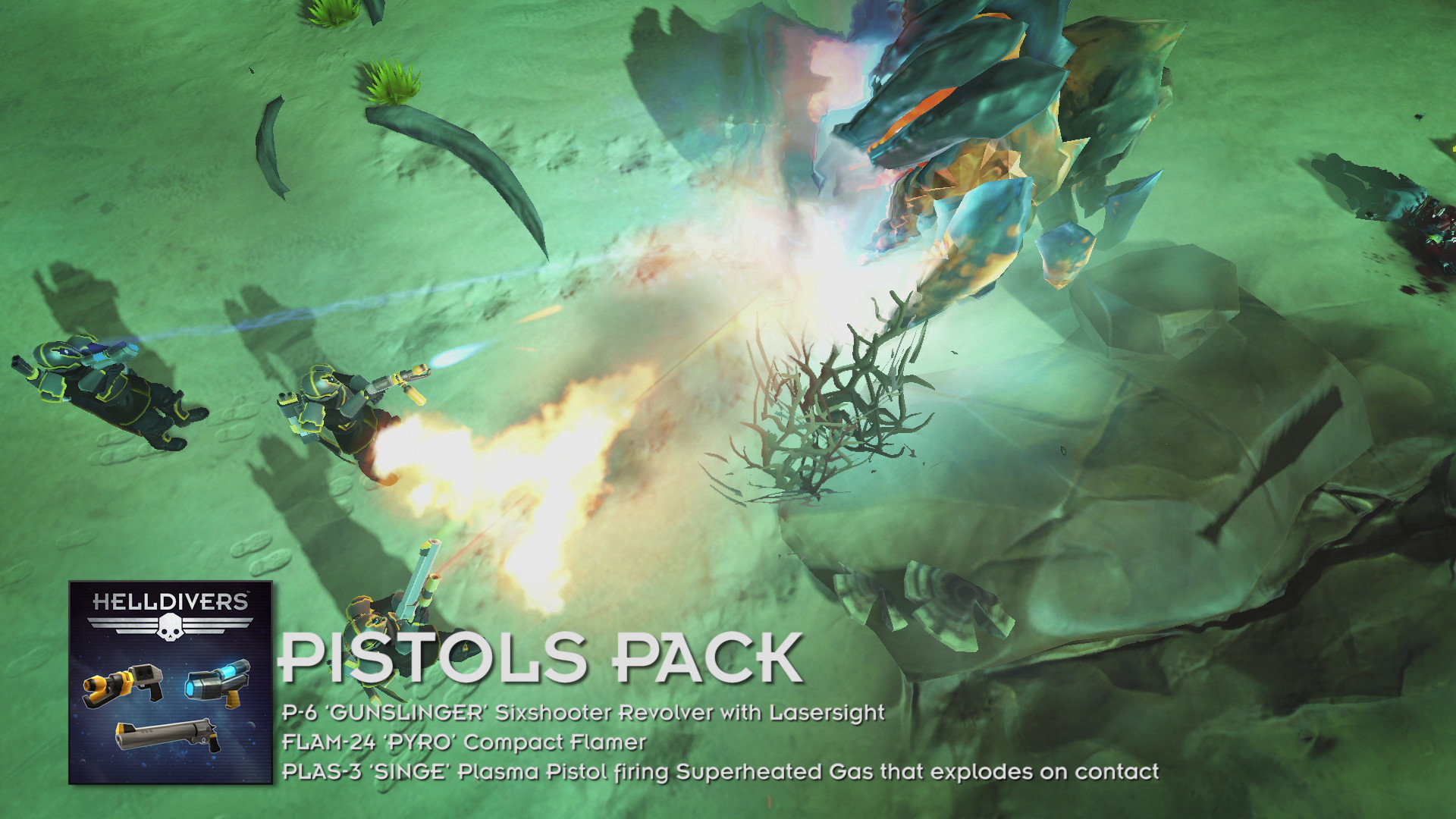 HELLDIVERS Pistols Perk Pack