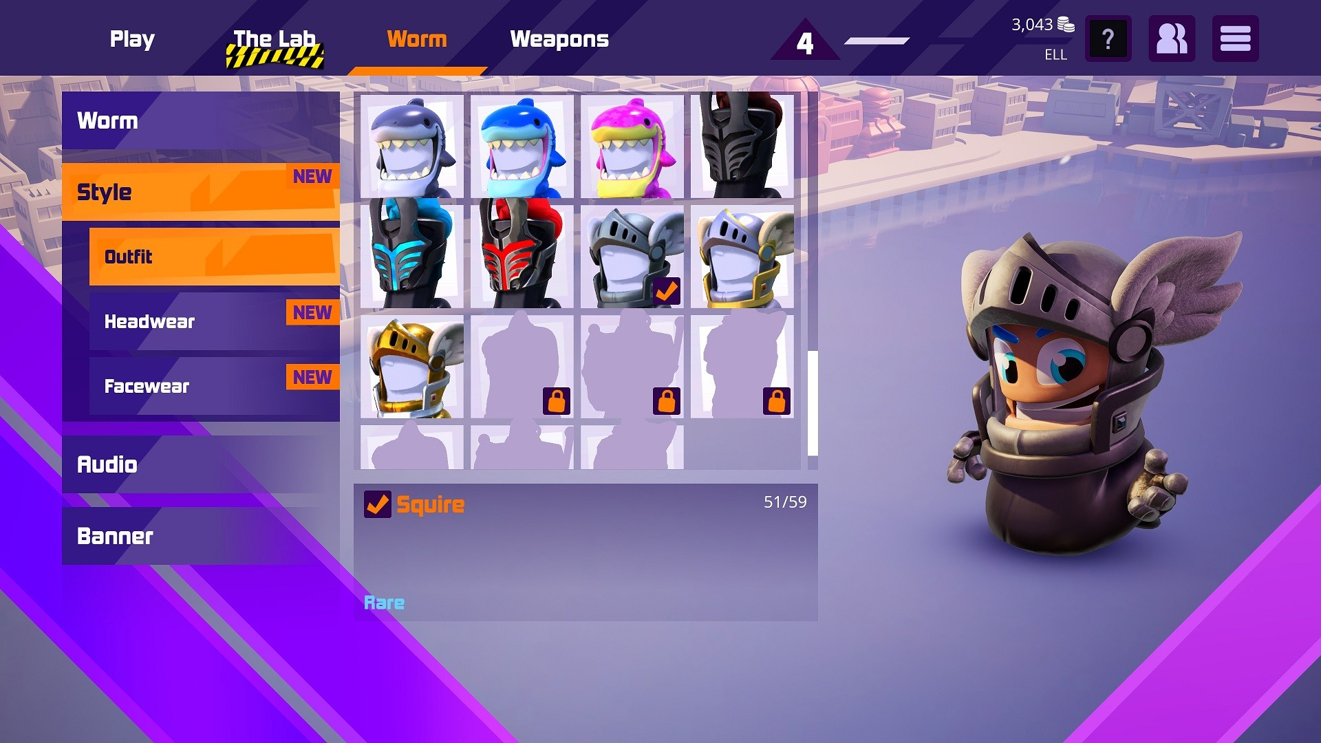 Worms Rumble - Honor and Death Pack