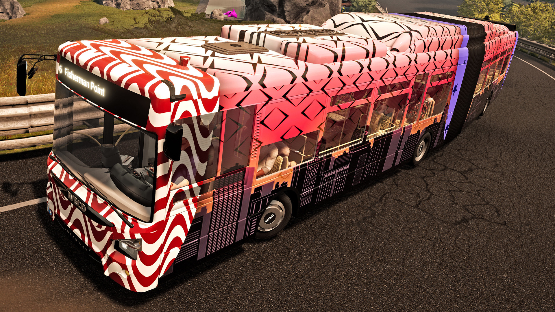 Bus Simulator 21 - USA Skin Pack (Версия для СНГ. Кроме РФ и РБ)