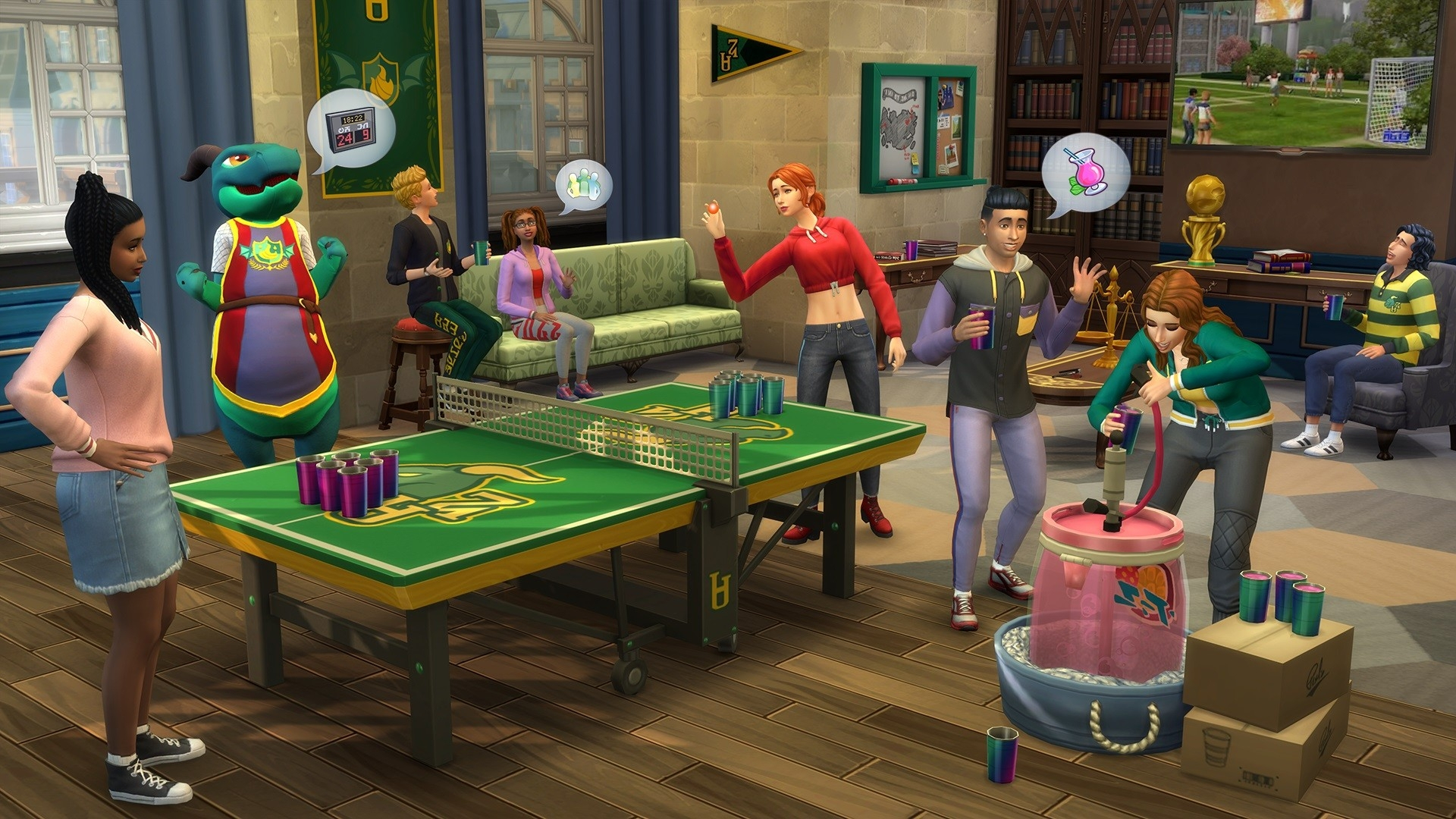 The Sims 4. В университете
