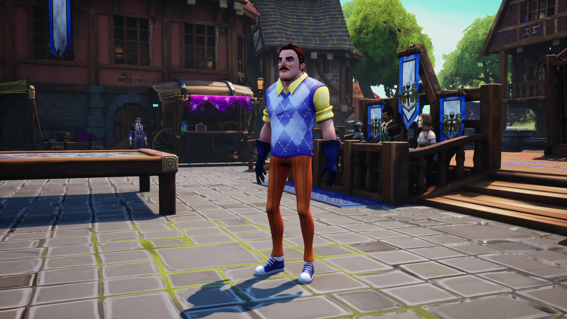 Eville - Mr. Peterson Character