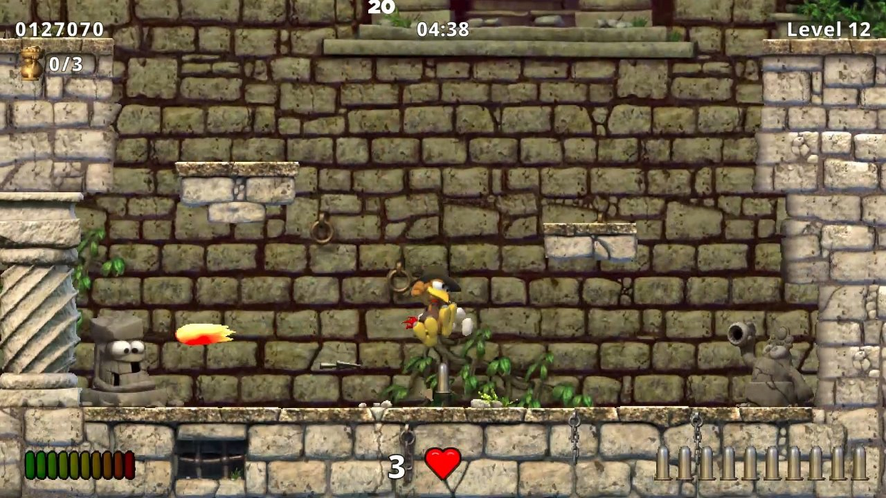 Crazy Chicken: Traps and Treasures