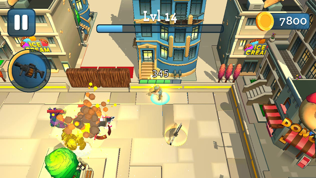 Rogue City: Top Down Shooter (HapGames)