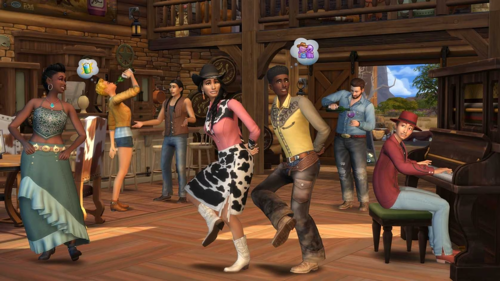 The Sims 4. Конное ранчо