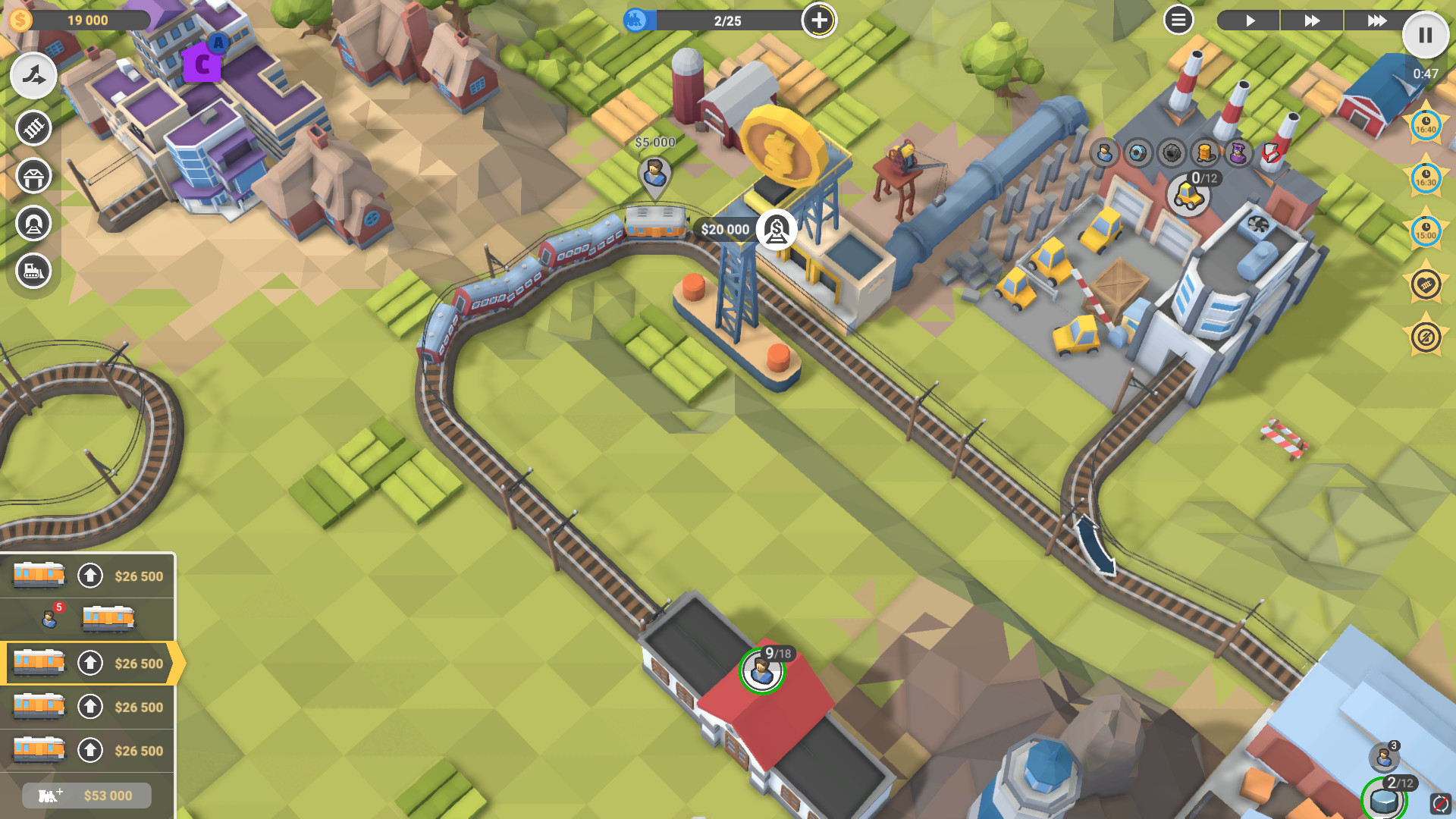 Train Valley 2 - Passenger Flow