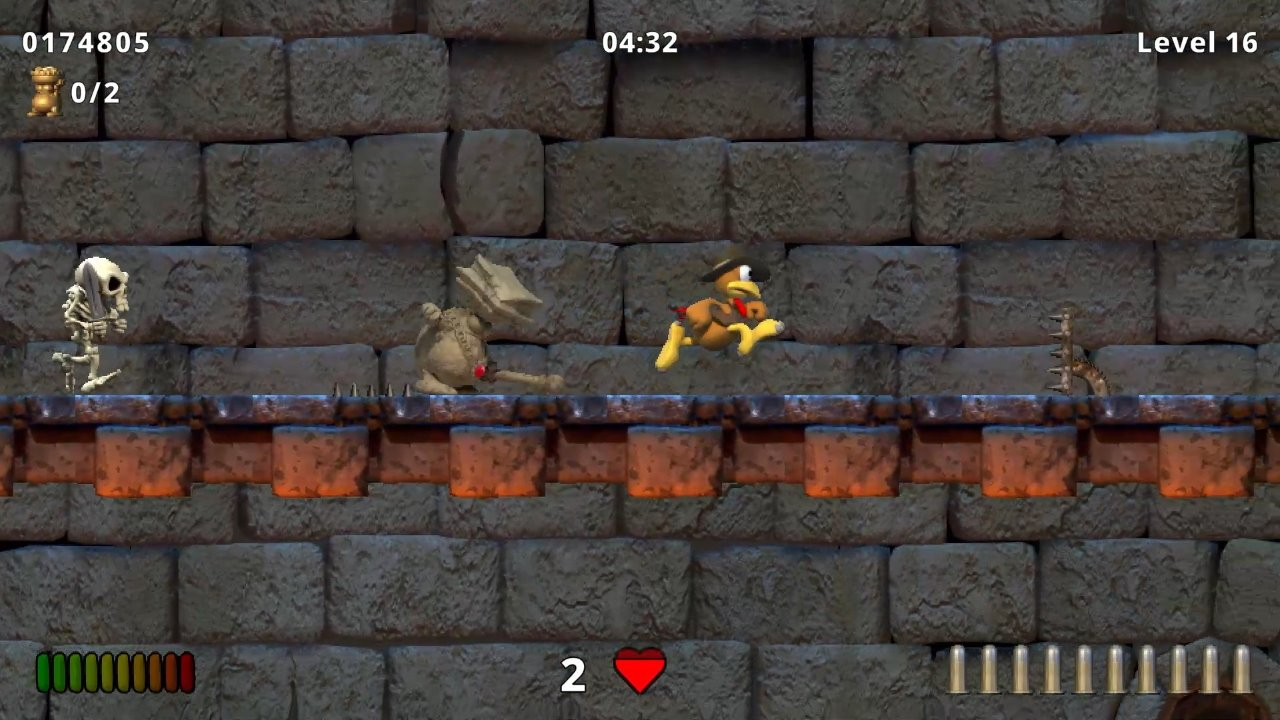 Crazy Chicken: Traps and Treasures