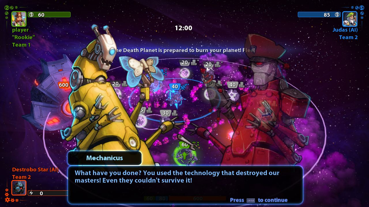 Planets under Attack