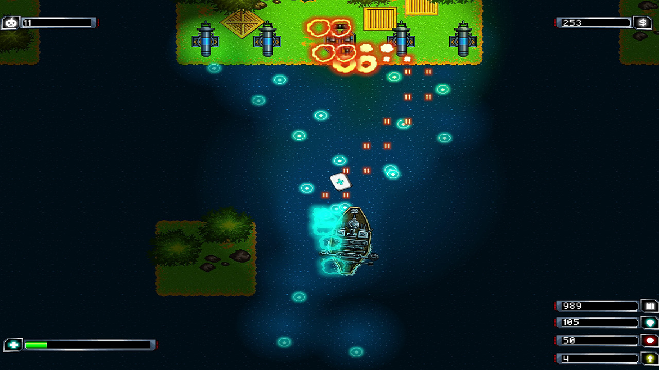 Warships on the Halloween Night