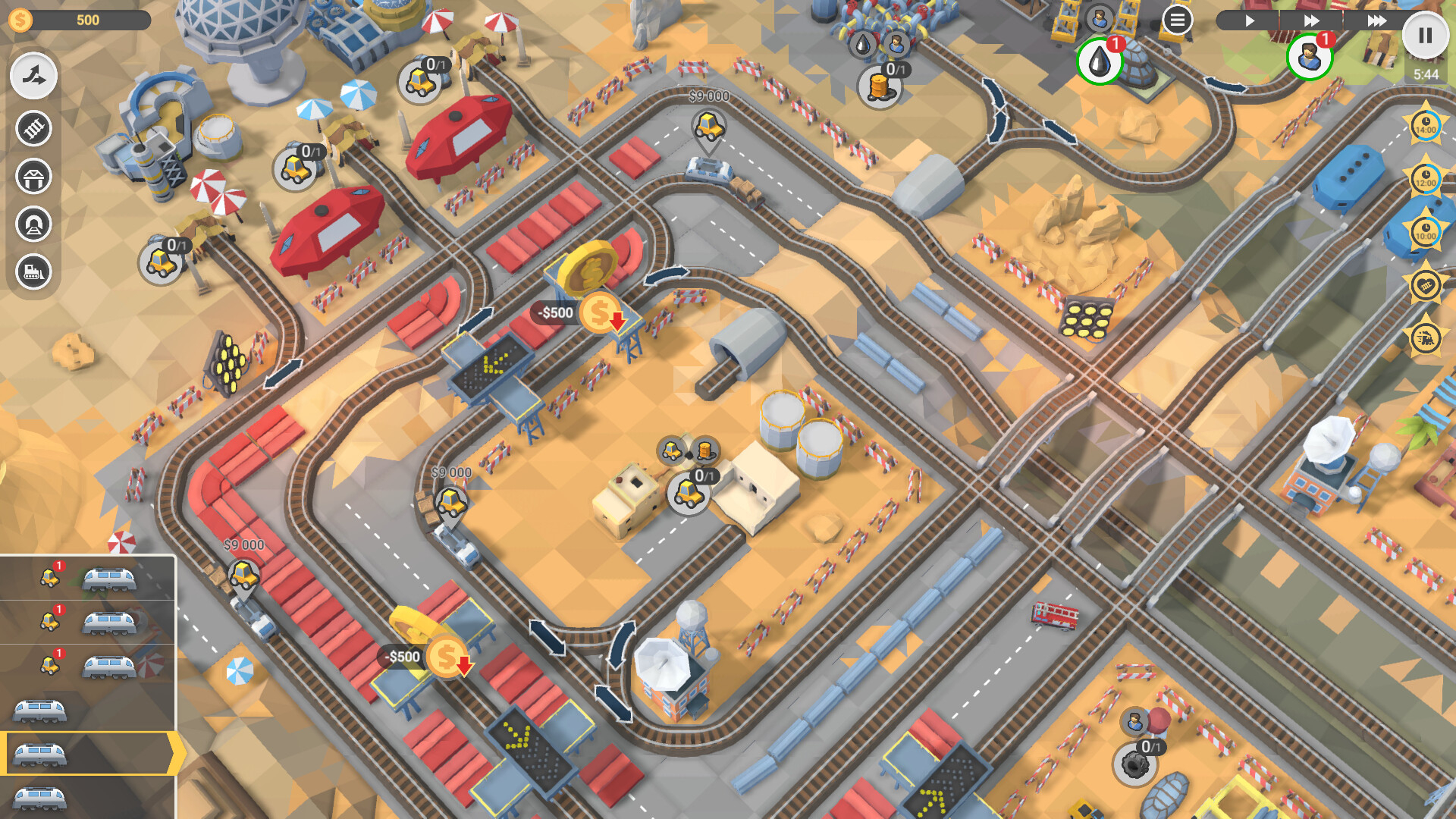 Train Valley 2: Workshop Gems - Sapphire
