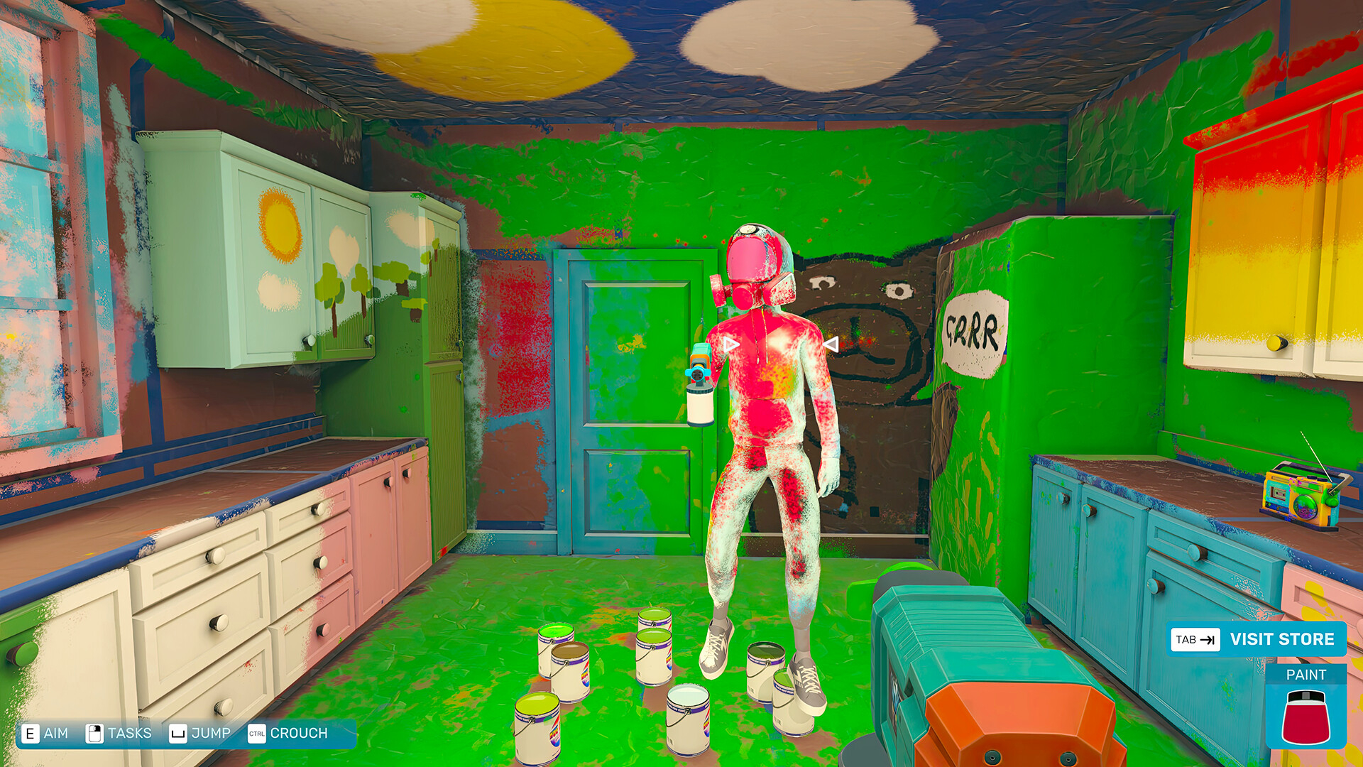 Spray Paint Simulator