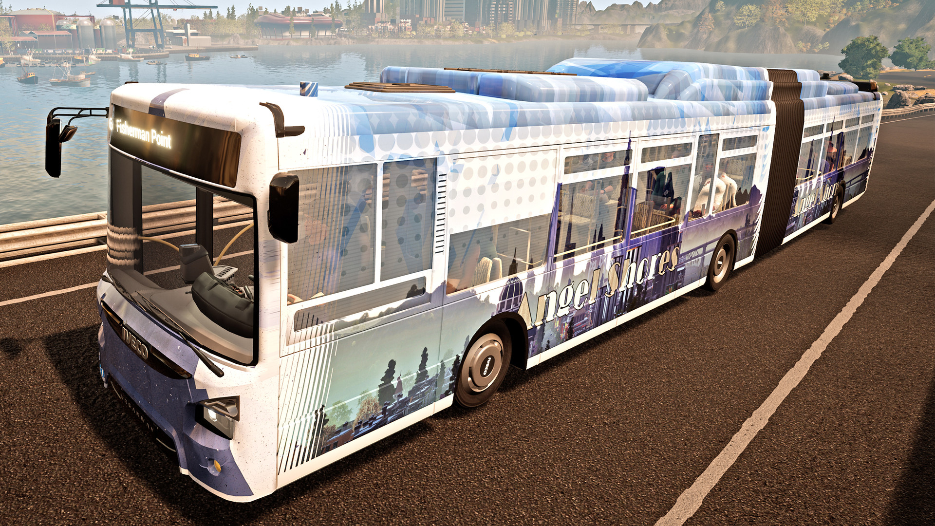 Bus Simulator 21 - Angel Shores Insider Skin Pack (Версия для СНГ. Кроме РФ и РБ)