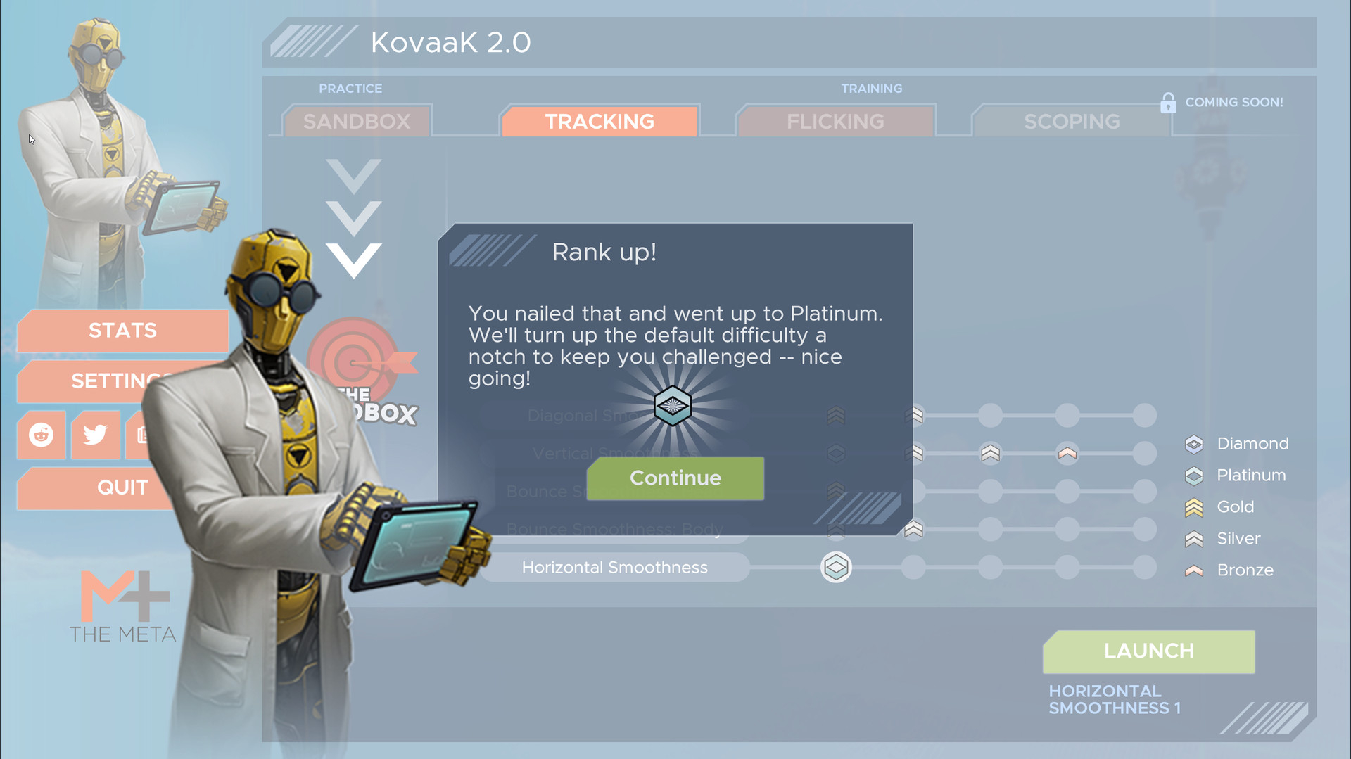 KovaaK’s Tracking Trainer