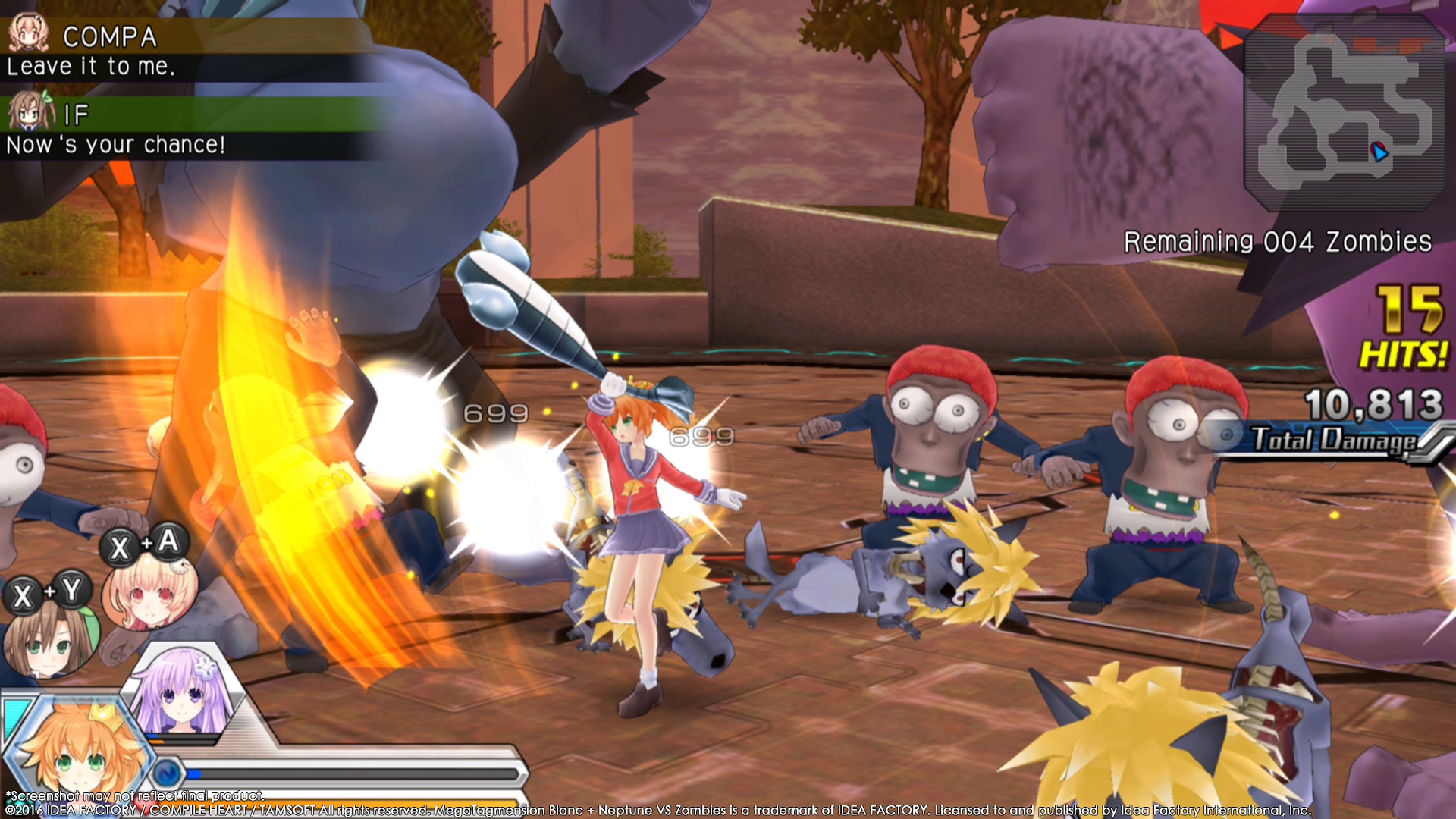 MegaTagmension Blanc + Neptune VS Zombies