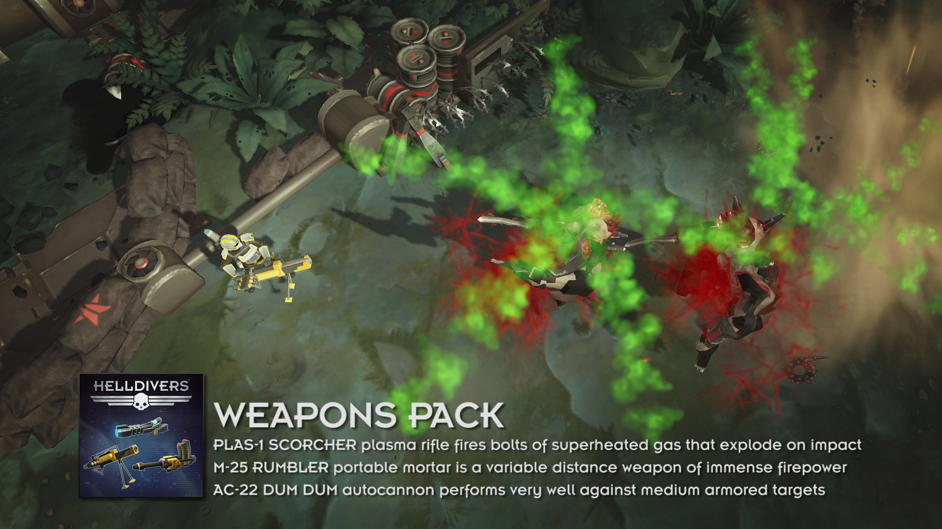 HELLDIVERS Weapons Pack