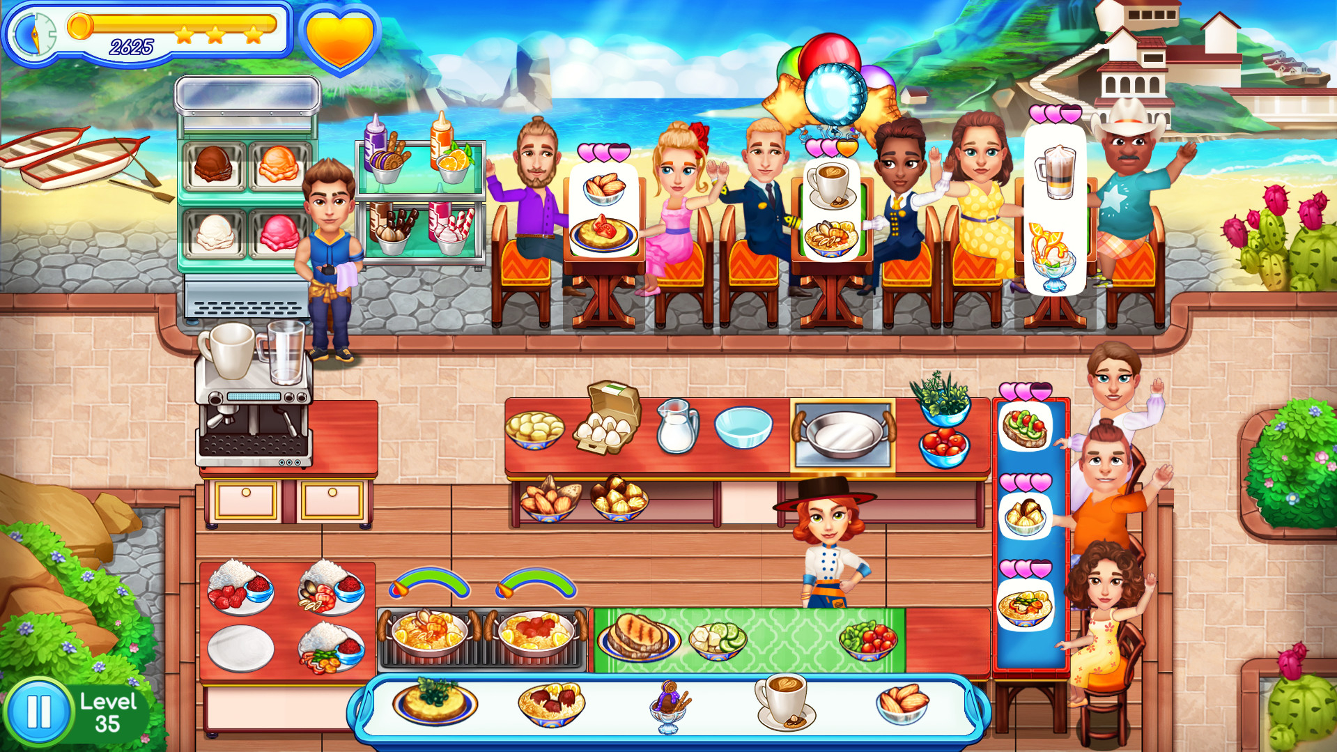 Claire's Cruisin' Cafe: High Seas Cuisine