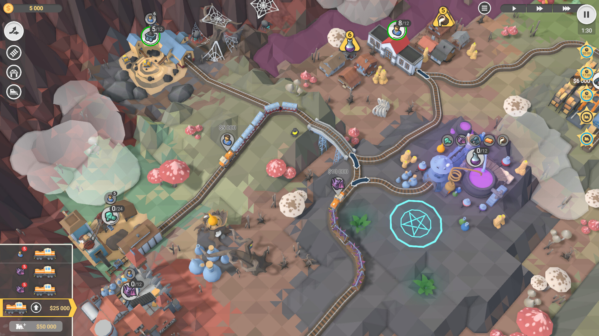 Train Valley 2: Workshop Gems - Sapphire