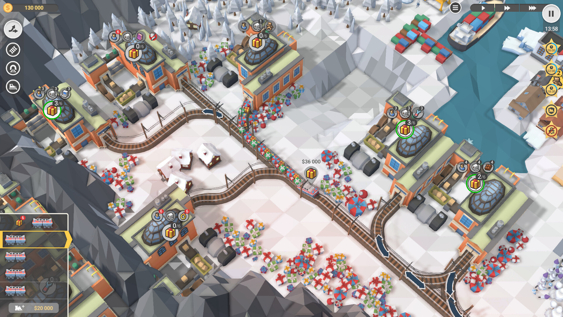 Train Valley 2: Workshop Gems - Sapphire