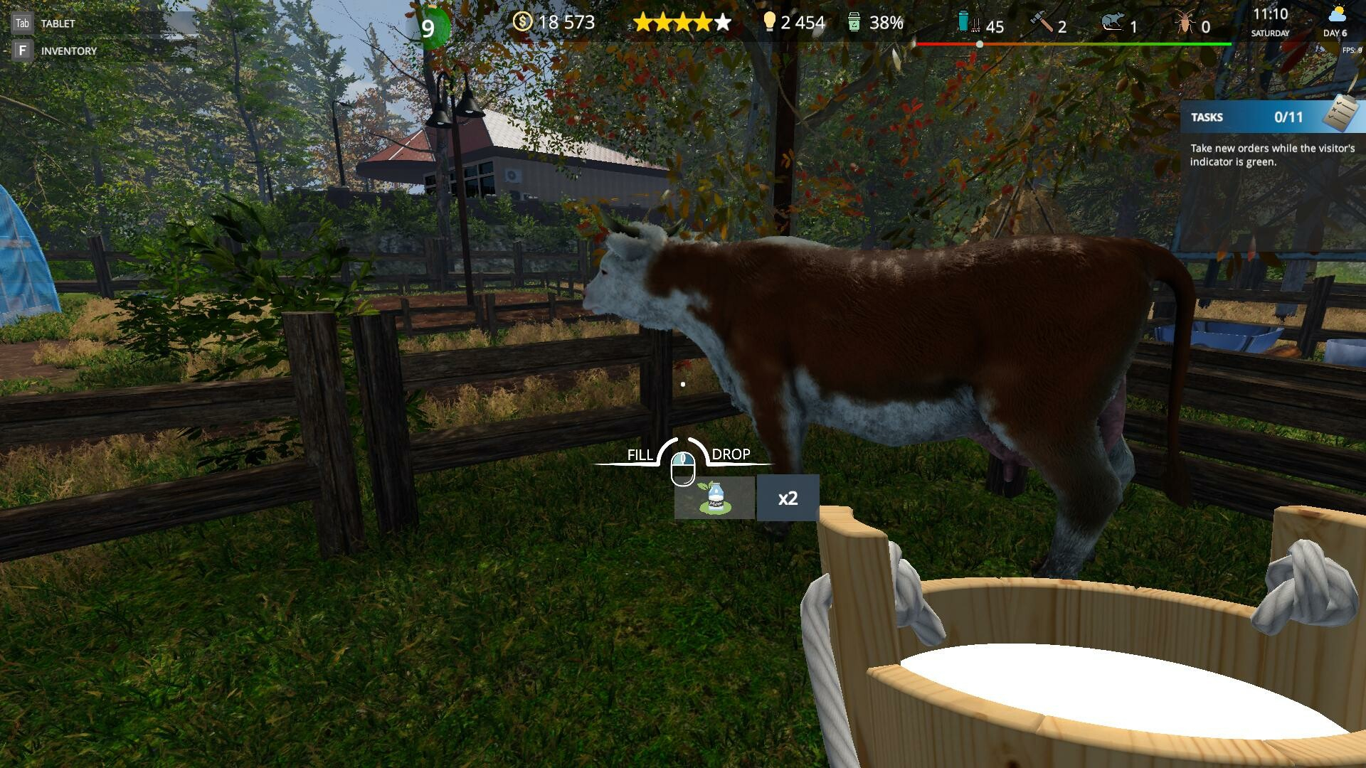Cafe Owner Simulator - Farm DLC