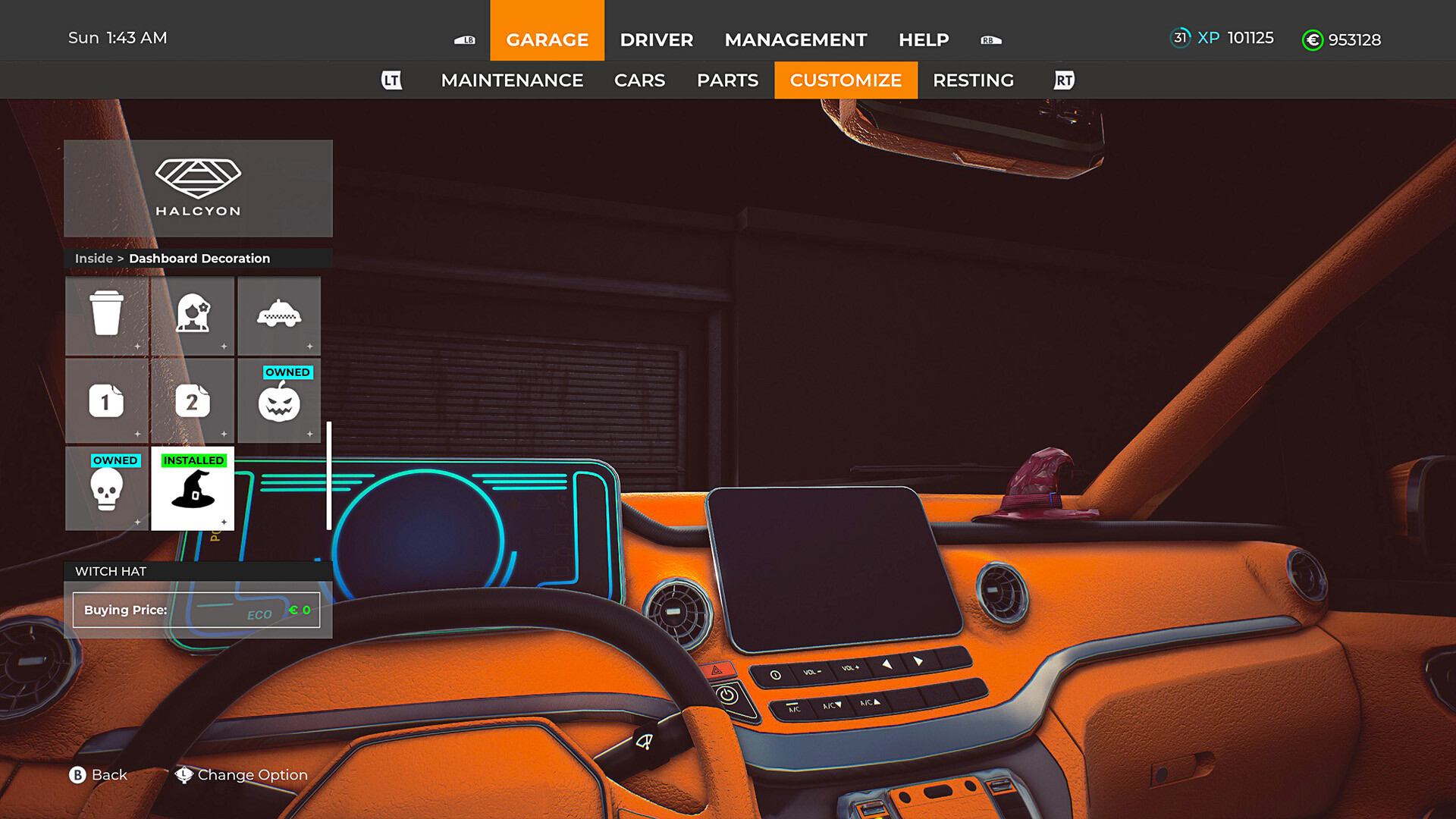 Taxi Life - Halloween Cosmetic Pack