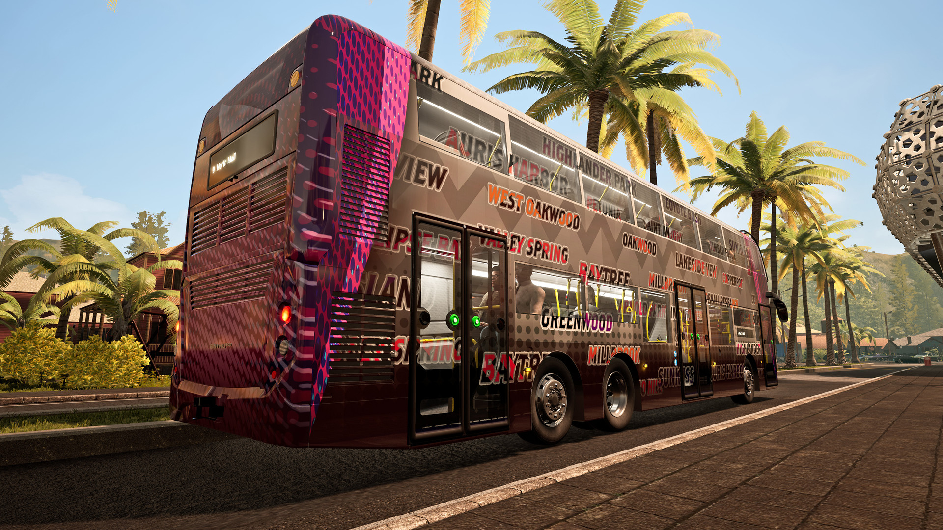 Bus Simulator 21 - Angel Shores Insider Skin Pack (Версия для СНГ. Кроме РФ и РБ)