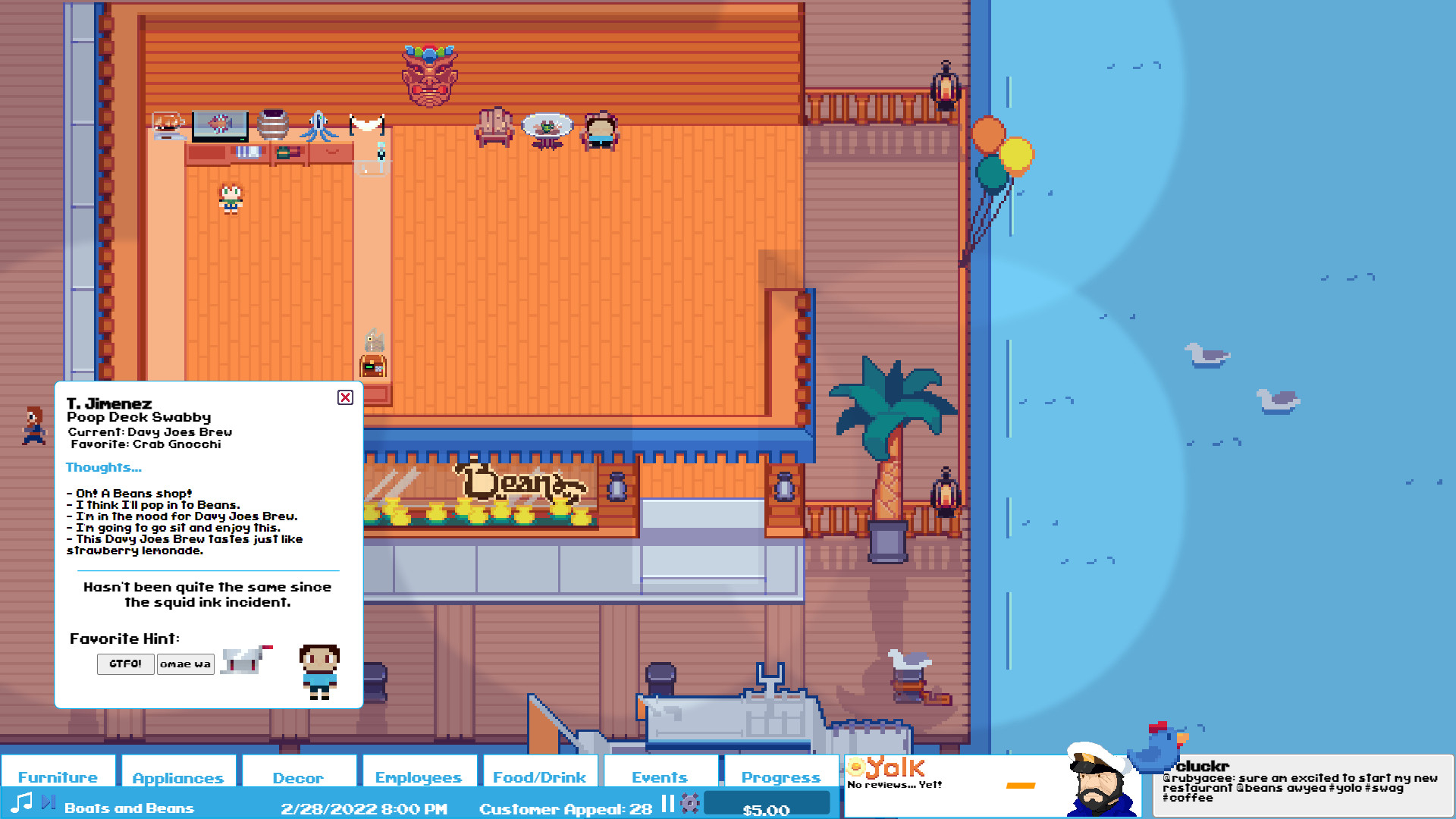 Beans: The Coffee Shop Simulator