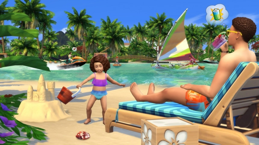 The Sims 4. Жизнь на острове