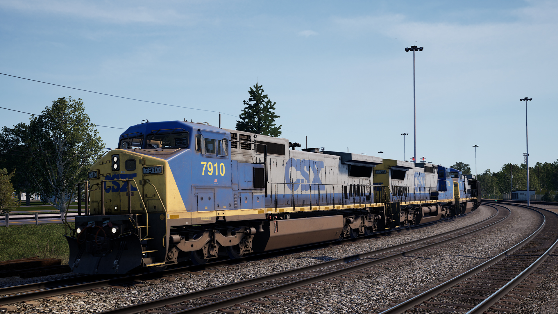 Train Sim World 2: CSX C40-8W Loco Add-On