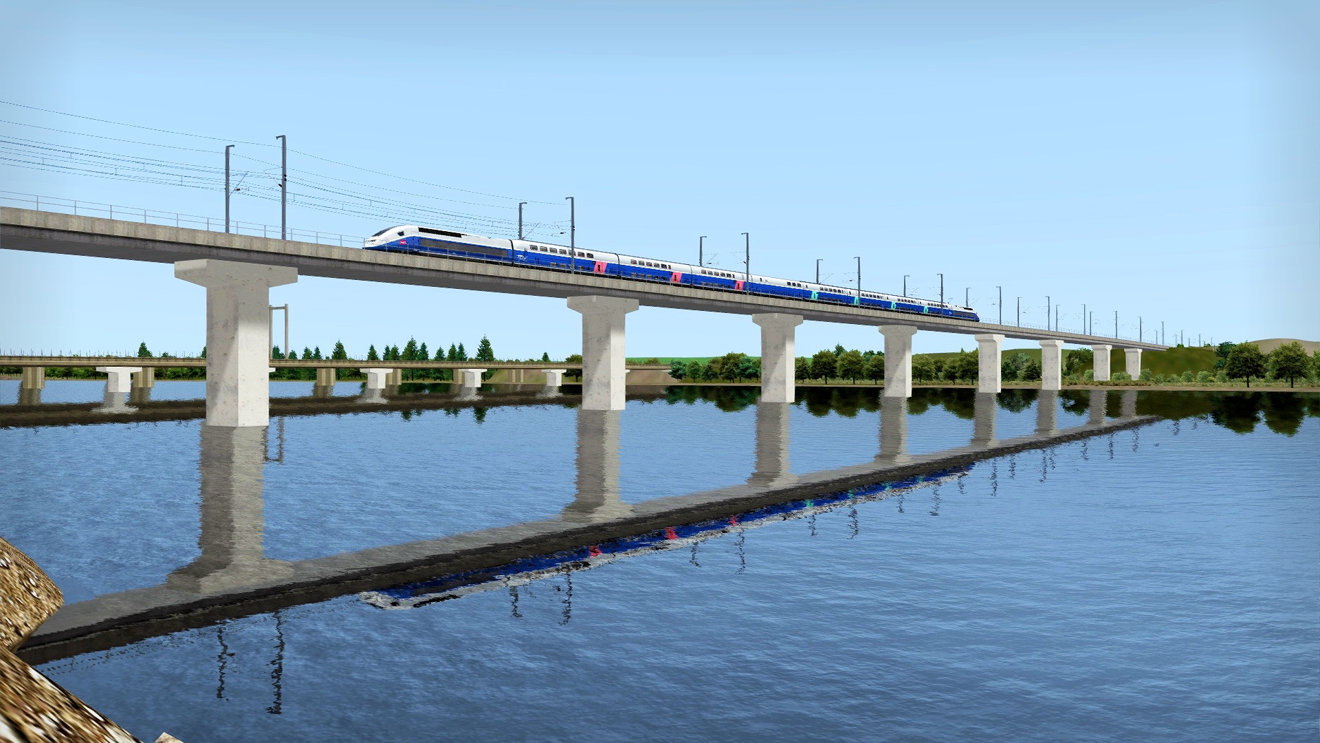 Train Simulator: LGV Rhone-Alpes & Mediterranee Route Extension Add-On
