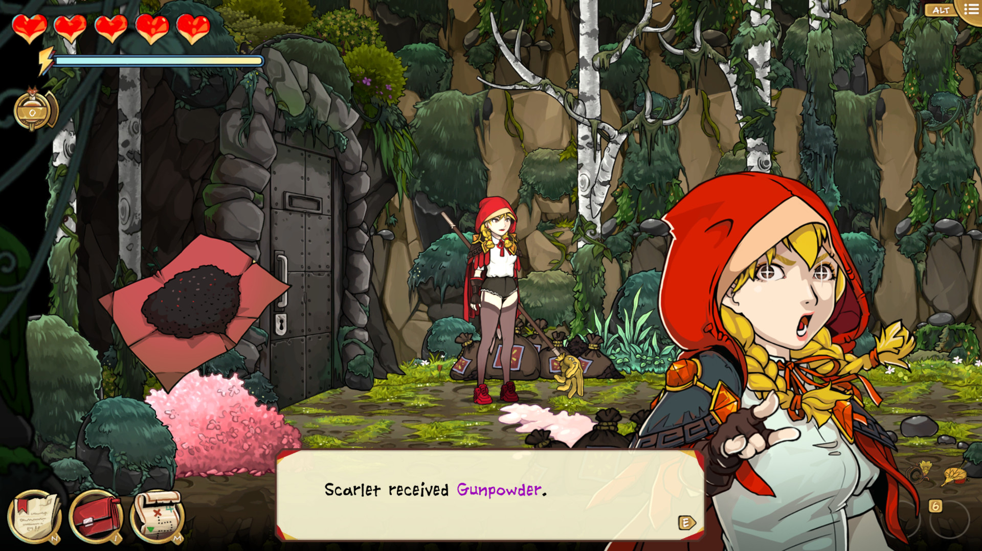 Scarlet Hood and the Wicked Wood