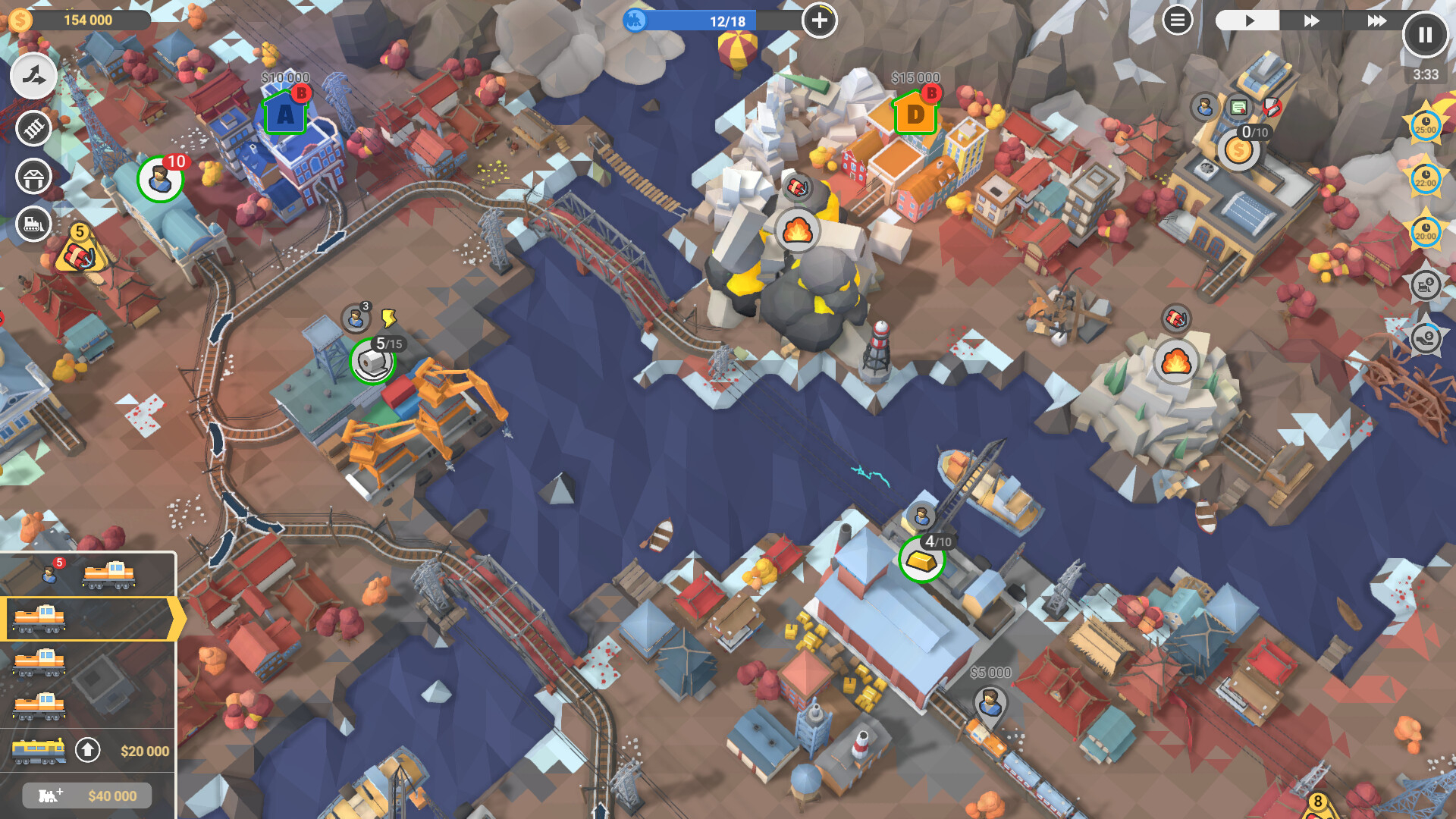 Train Valley 2: Workshop Gems - Sapphire