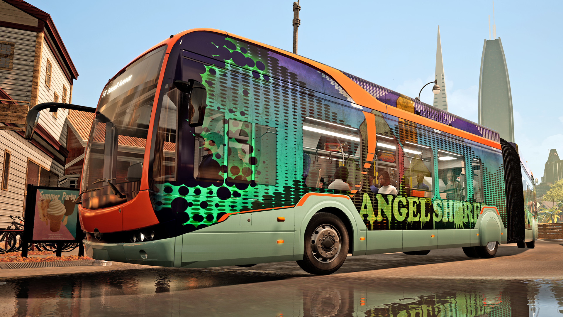 Bus Simulator 21 - Angel Shores Insider Skin Pack (Версия для СНГ. Кроме РФ и РБ)