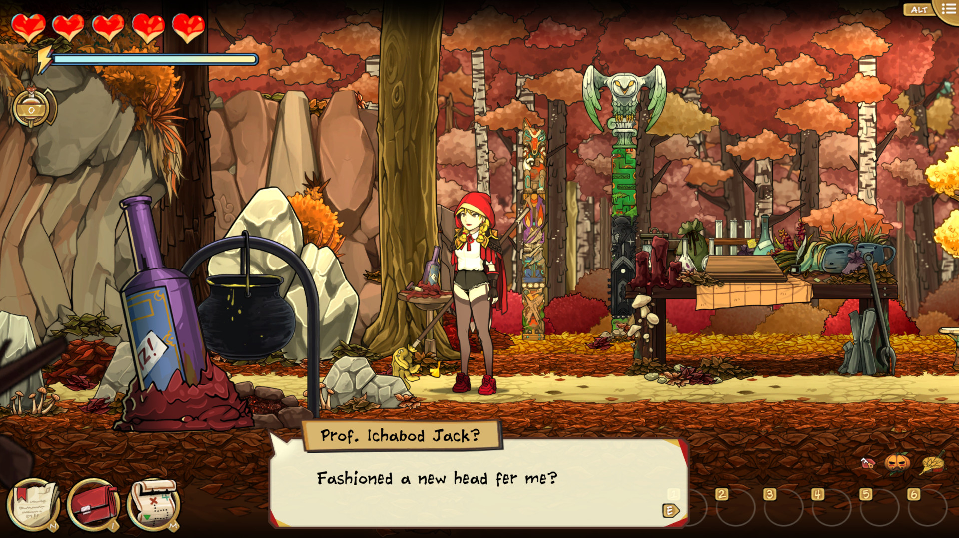 Scarlet Hood and the Wicked Wood