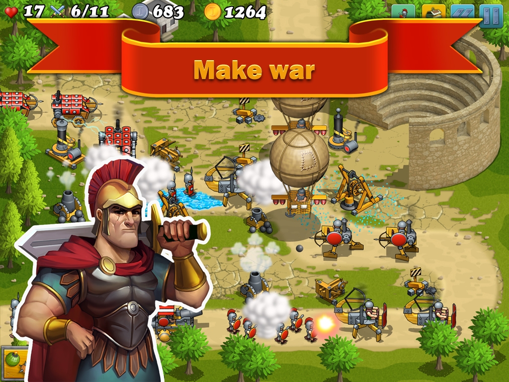 Defense of Greece TD