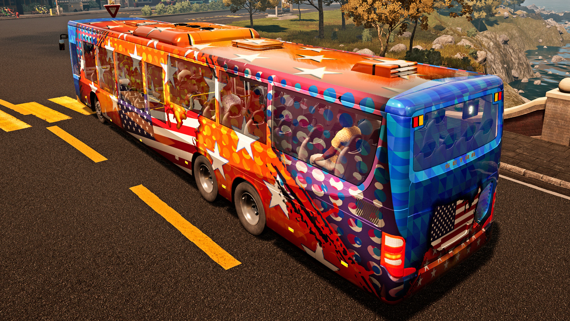 Bus Simulator 21 - USA Skin Pack (Версия для СНГ. Кроме РФ и РБ)