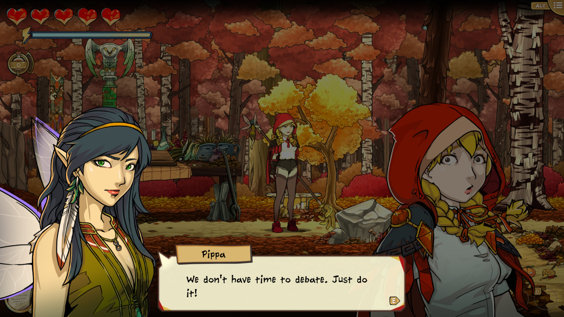 Scarlet Hood and the Wicked Wood