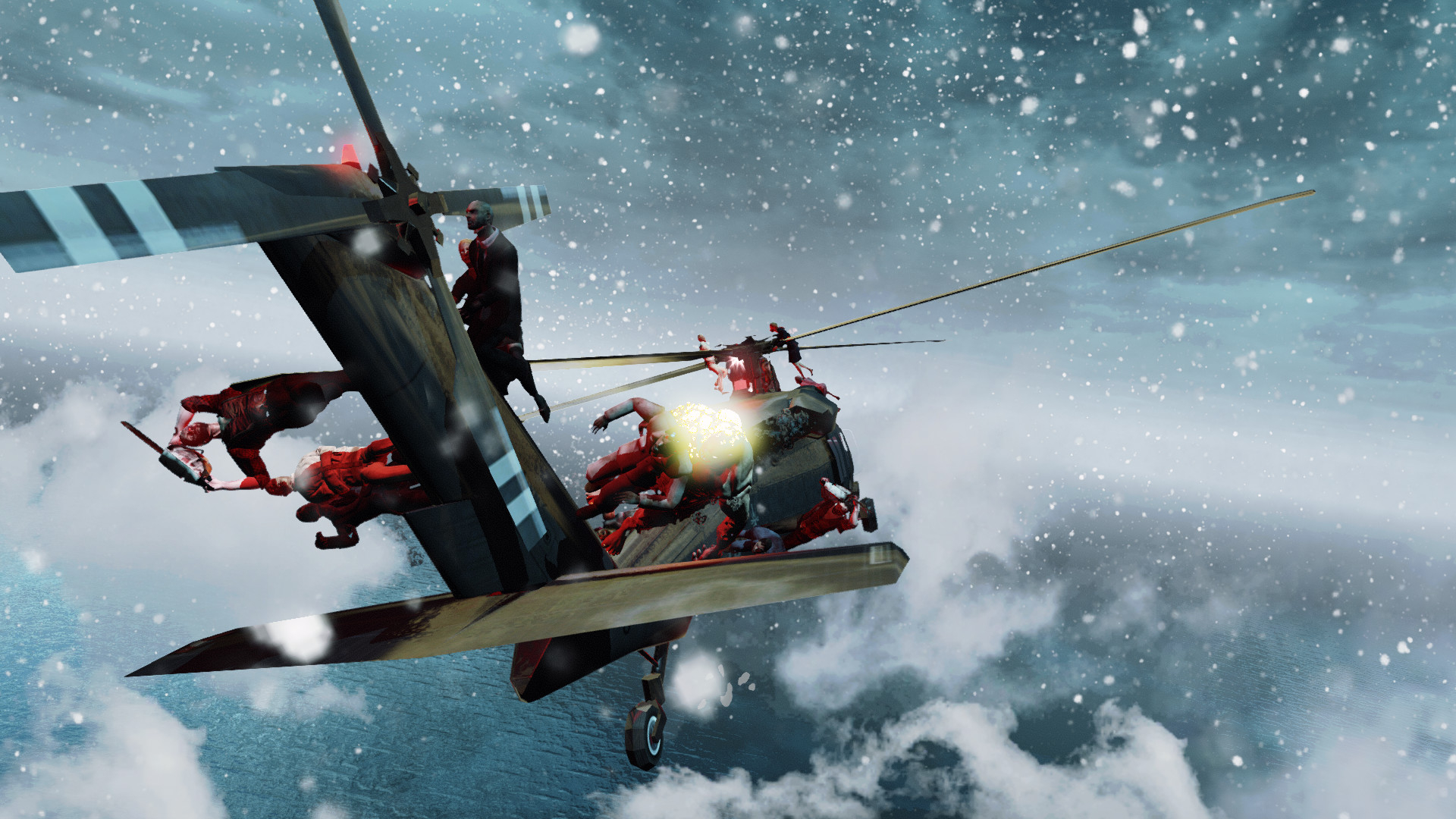 Zombies on a Plane - Helicopter