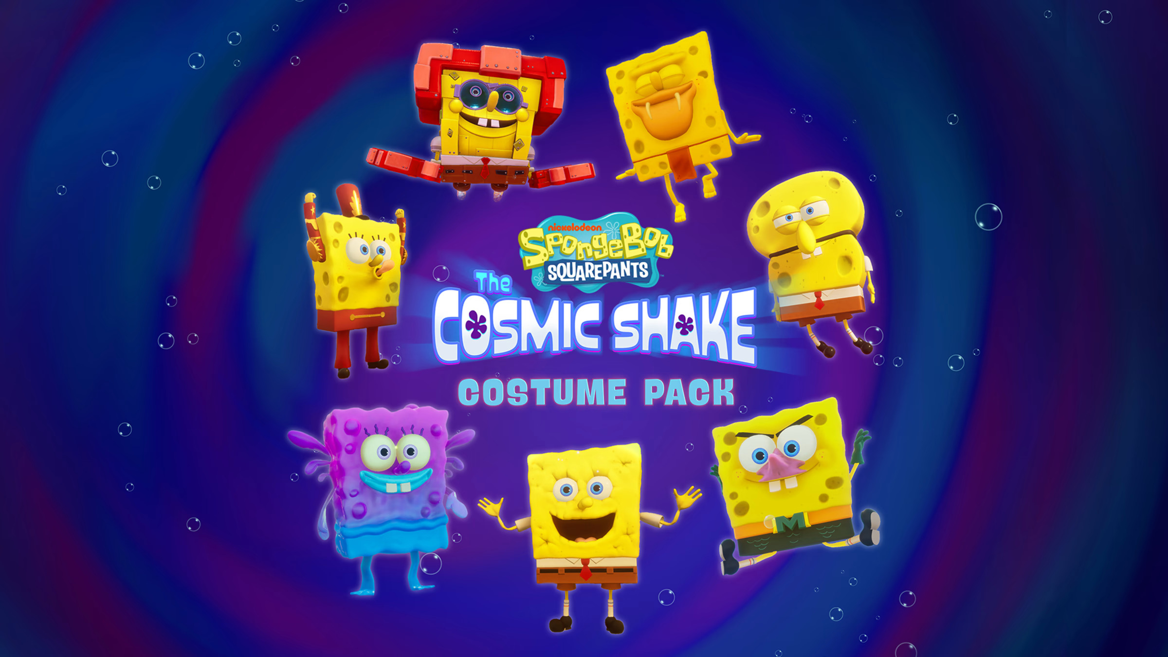 SpongeBob SquarePants: The Cosmic Shake - Costume Pack