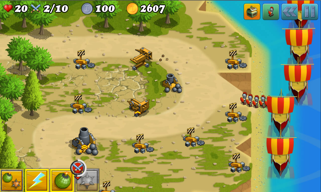 Defense of Greece TD