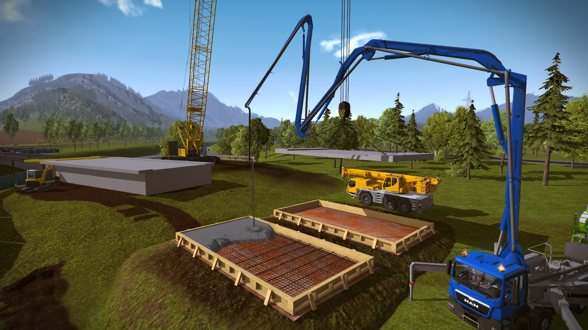 Construction Simulator 2015: Liebherr LR 1300 (Версия для СНГ. Кроме РФ и РБ)