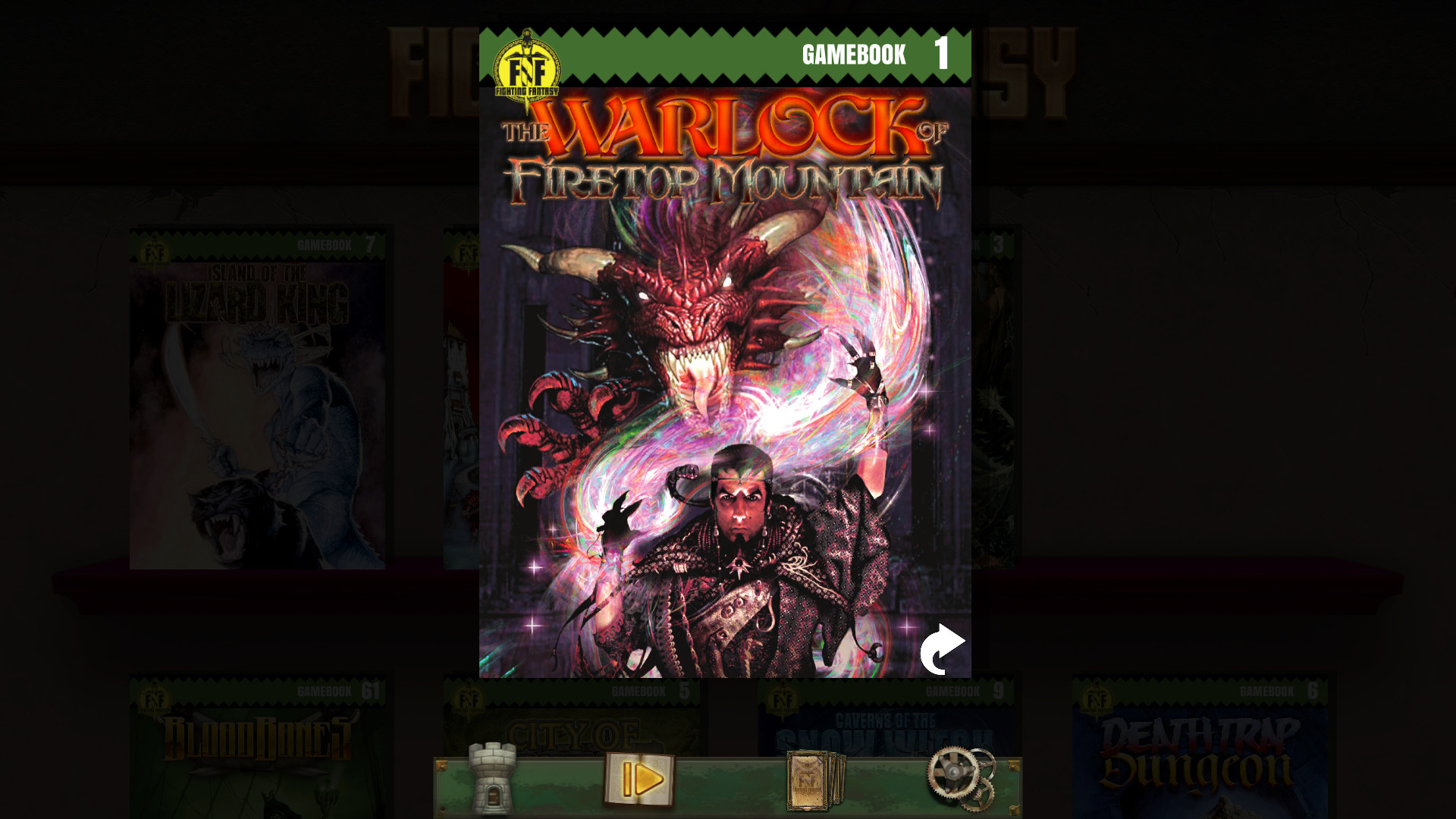 The Warlock of Firetop Mountain (Fighting Fantasy Classics)