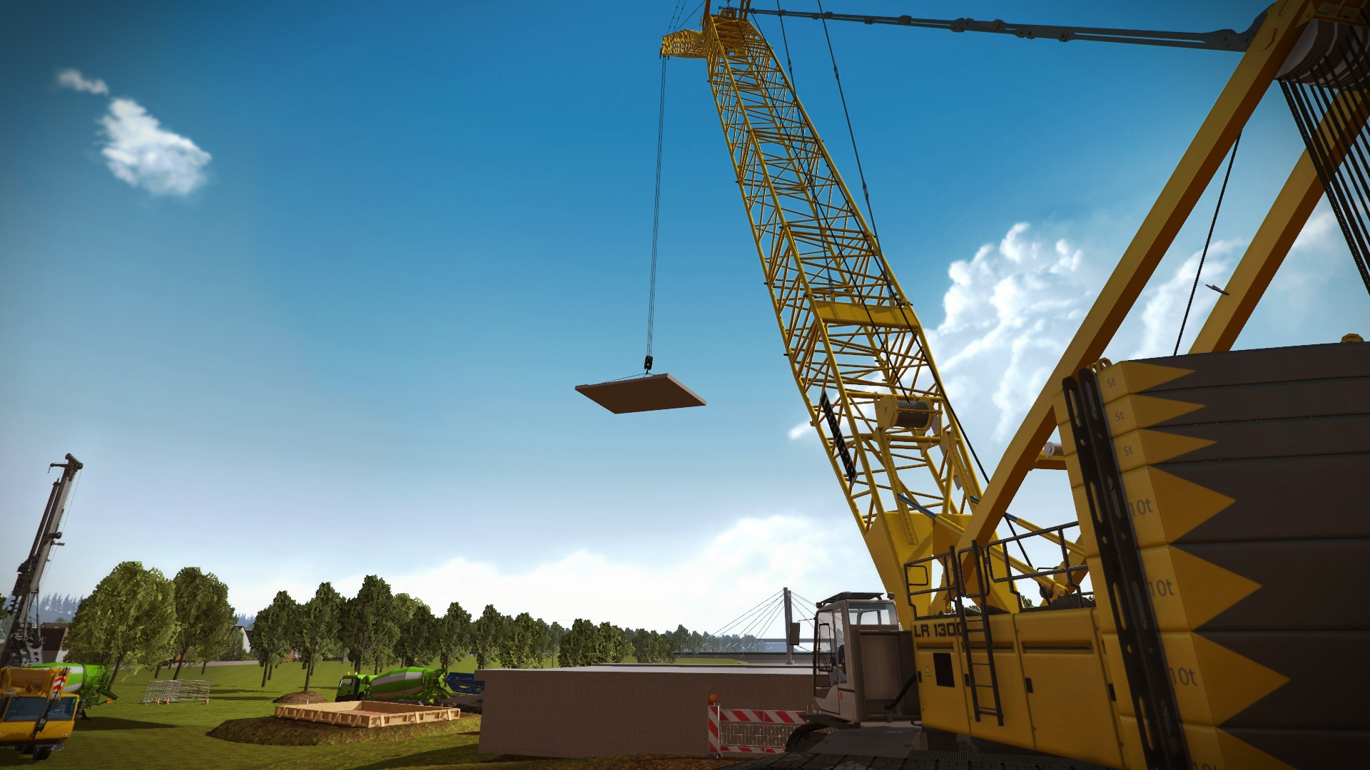 Construction Simulator 2015: Liebherr LR 1300 (Версия для СНГ. Кроме РФ и РБ)