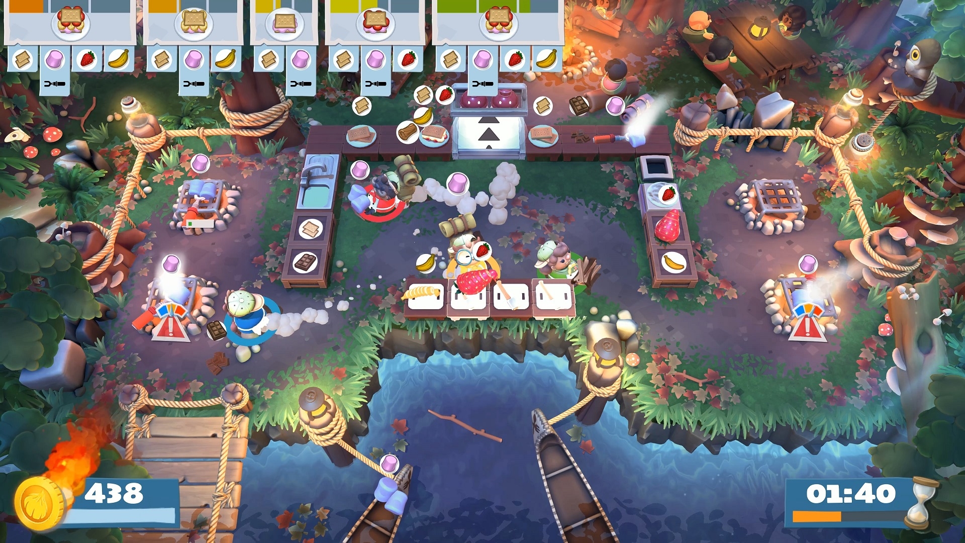 Overcooked 2! Campfire Cook Off