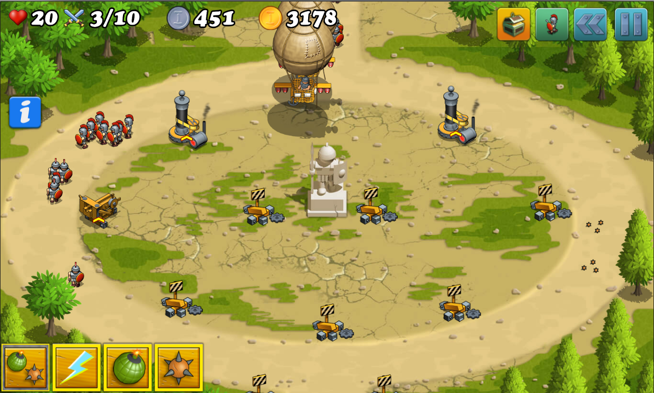Defense of Greece TD