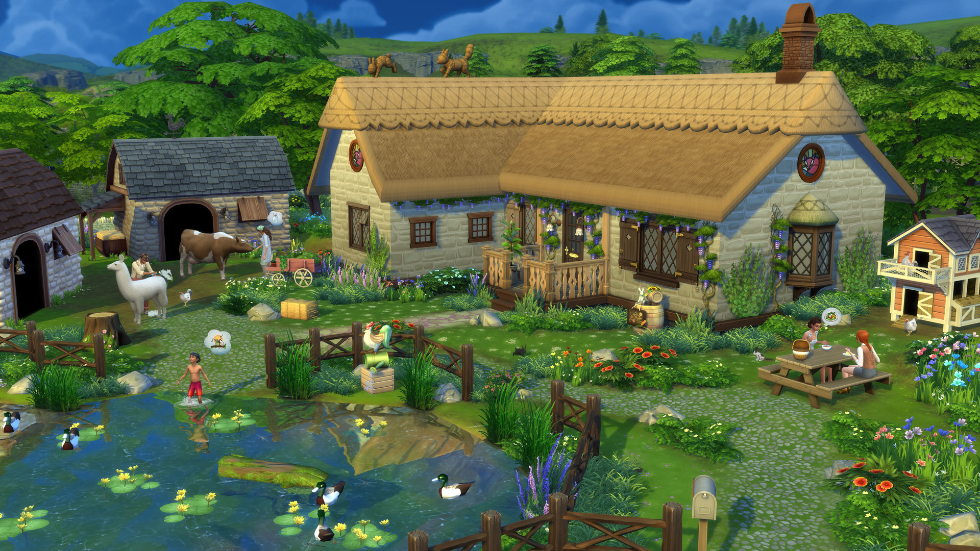 The Sims 4. Загородная жизнь