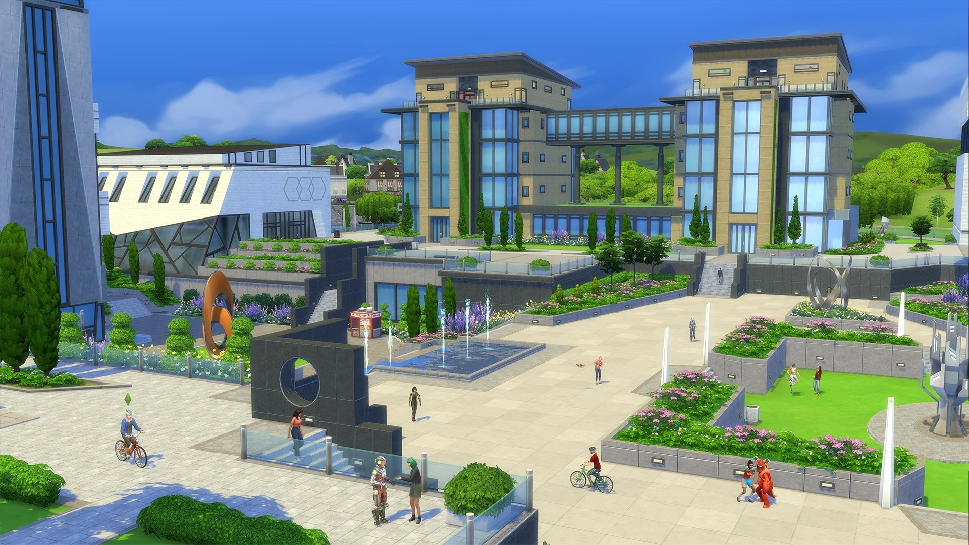 The Sims 4. В университете