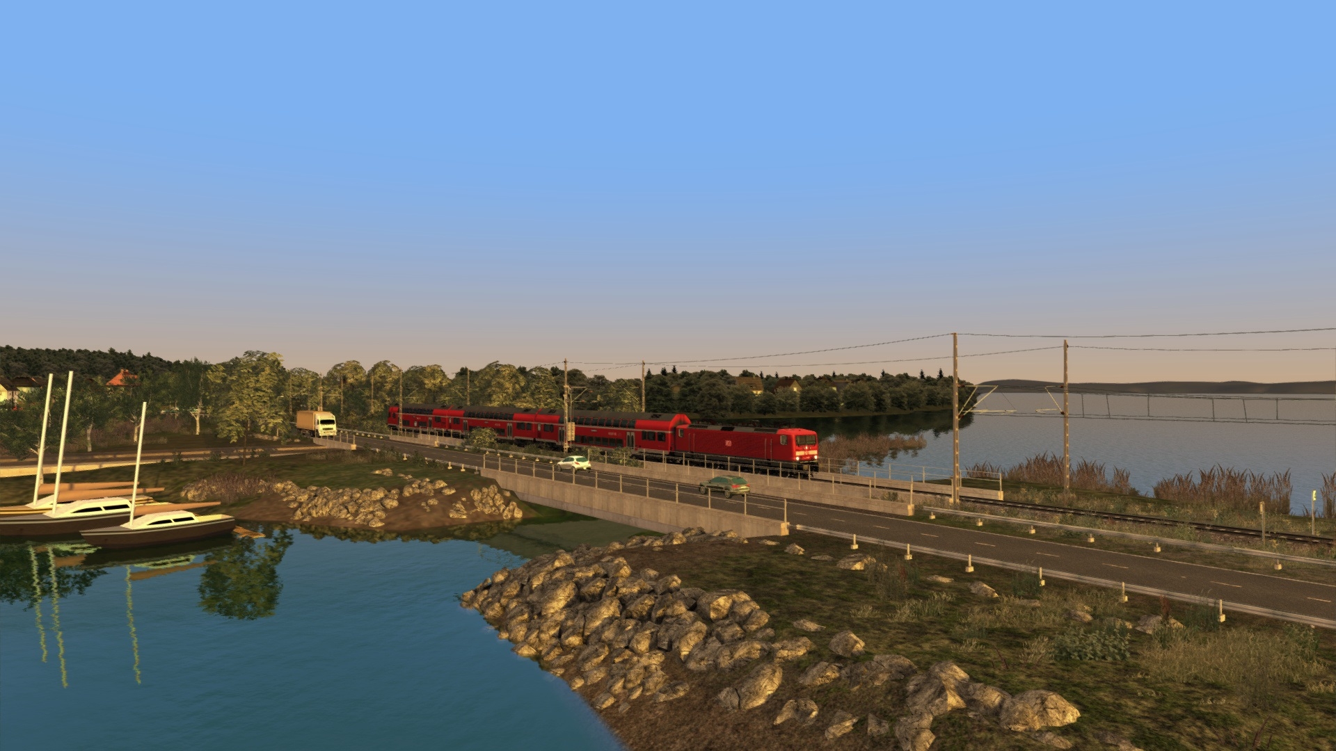 Train Simulator: Inselbahn: Stralsund - Sassnitz Route Add-On