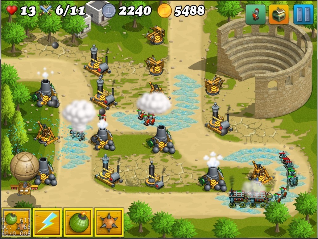 Defense of Greece TD